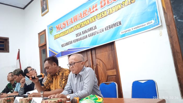 Desa Banjareja Tetapkan RKP Desa Tahun 2025 dan Data DTKS Melalui Musdes 01