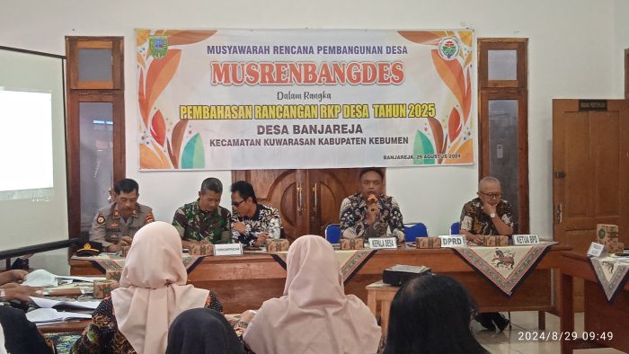 Pemdes Desa Banjareja Laksanakan Musyawarah Rencana Pembangunan Desa 2025 01