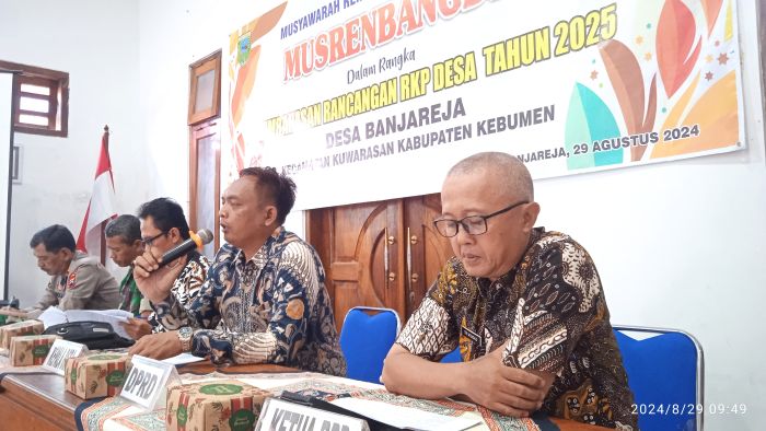 Pemdes Desa Banjareja Laksanakan Musyawarah Rencana Pembangunan Desa 2025